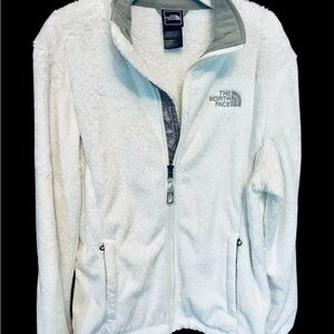 The North Face White Silver Fleece Jacket